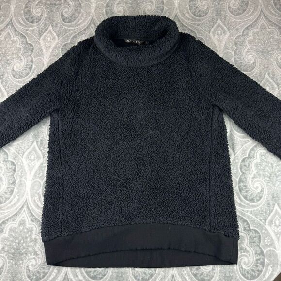 Womens Athleta Nirvana Sherpa Funnel Neck Pullover - Picture 1 of 3